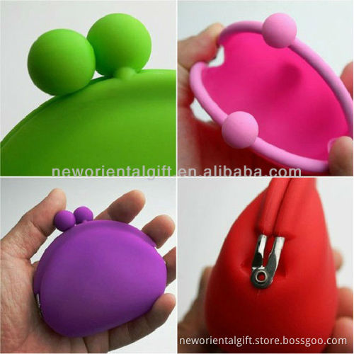 Colorful silicone fashion bags for girls